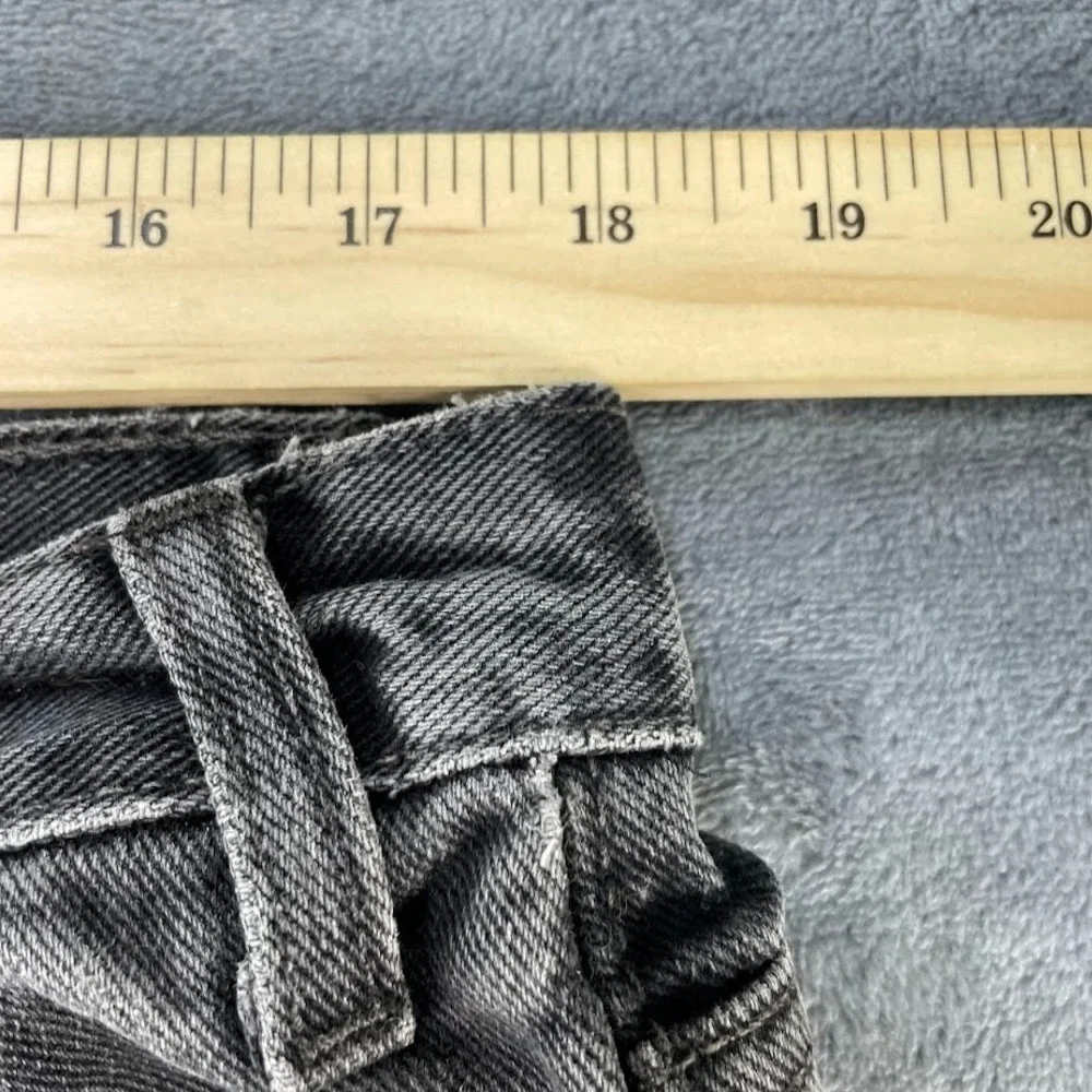 Vtg Levis 505 Jeans Red Tab 38x30 Fits 36x29 Distressed Black Faded Canada 90s